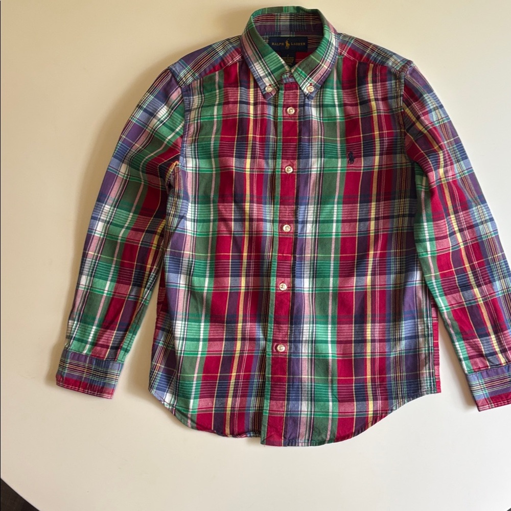 Polo by Ralph Lauren Multicolor Plaid Kids Shirt